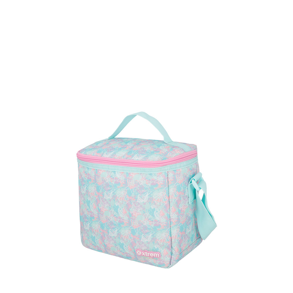 Kit Mochila + lancheira + estojo | Speedy Pack 5XT | Verde Sereias — imagem 2 de 2