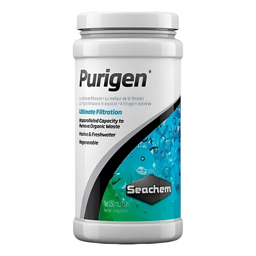 Purigen 250 Ml Seachem Trata 1000l Mídia Filtrante Aquários