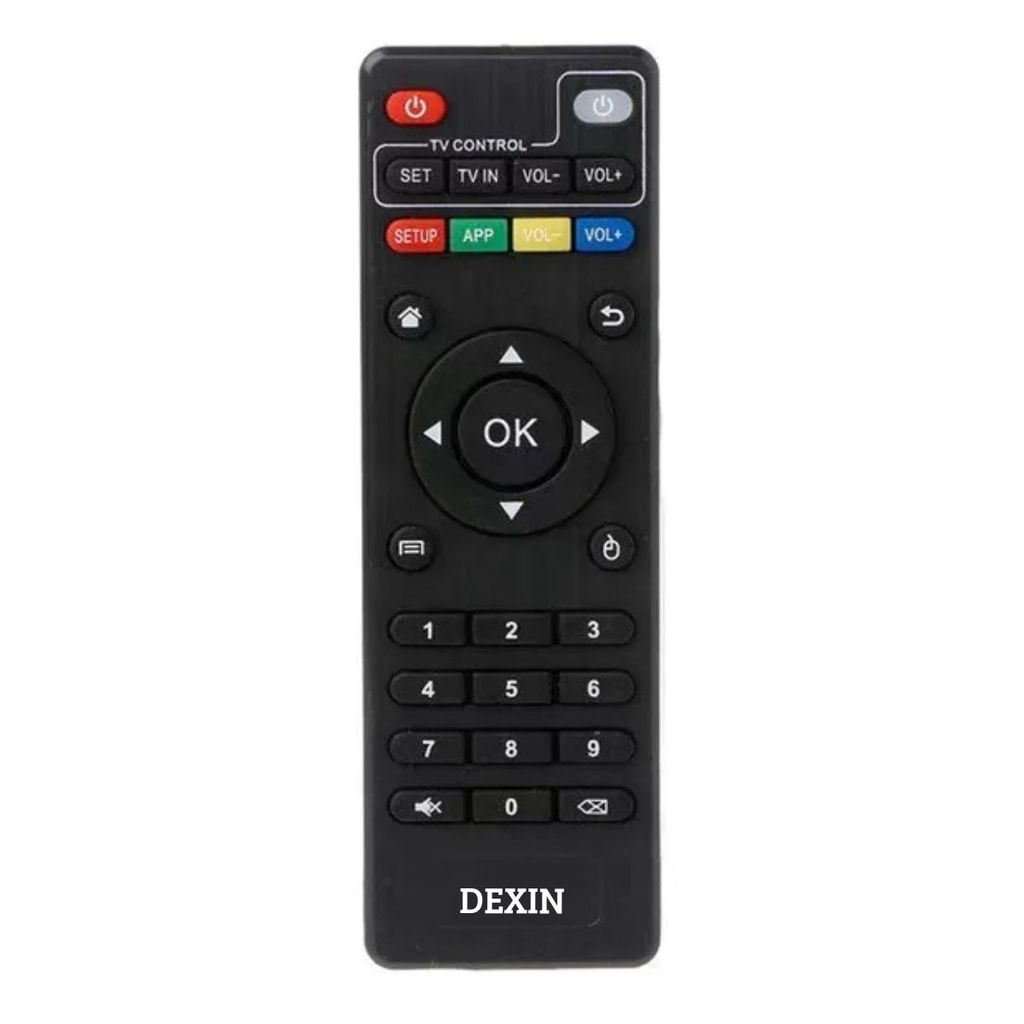 Controle Remoto Compatível com TV Box Universal Smart TV