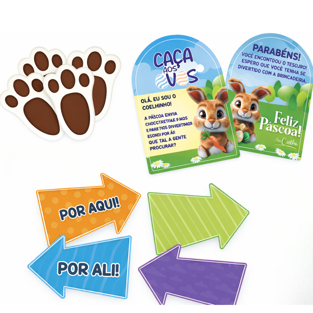KIT CAÇA AOS OVOS DE PÁSCOA 7080-18 (KX) PÁSCOA 2026 — imagem 2 de 2