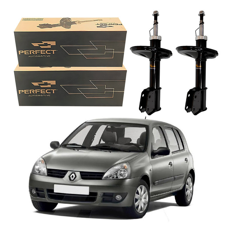 Par Amortecedor Dianteiro Clio 1.6 2003 A 2009