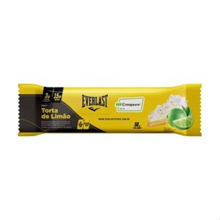 Barra de Proteína com Creatina Creapure Sabor Torta de Limão 50g – 01 unidade Everlast Suplementos em Oferta na Shopee