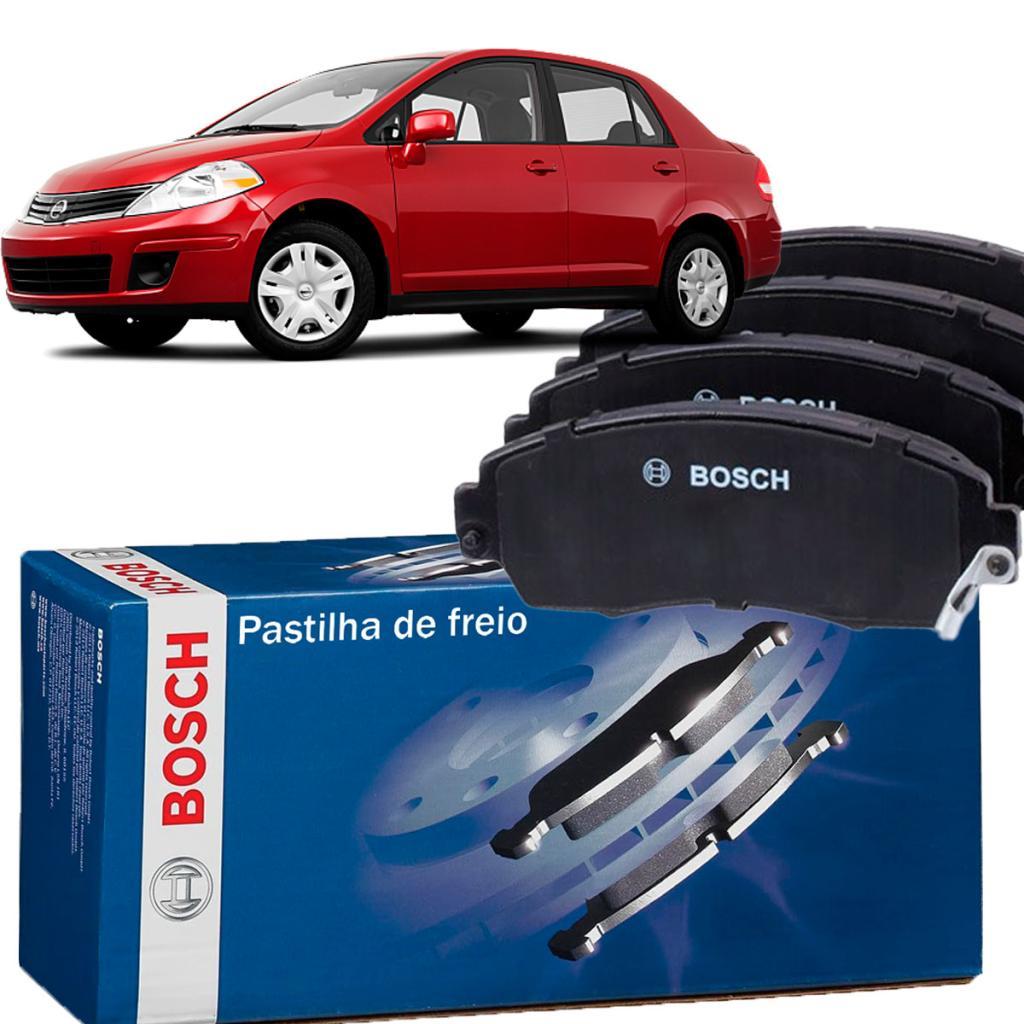 Jogo Pastilha de Freio Dianteira Original Bosch Versa 1.0 e 1.6 2011 Até 2020 em Oferta na Shopee