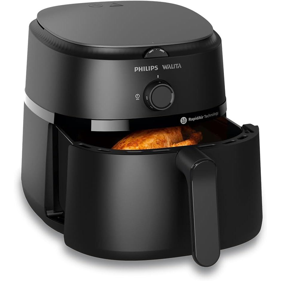 Fritadeira Airfryer Série 1000 XL Philips Walita, 1700W, NA130, Preto 220V