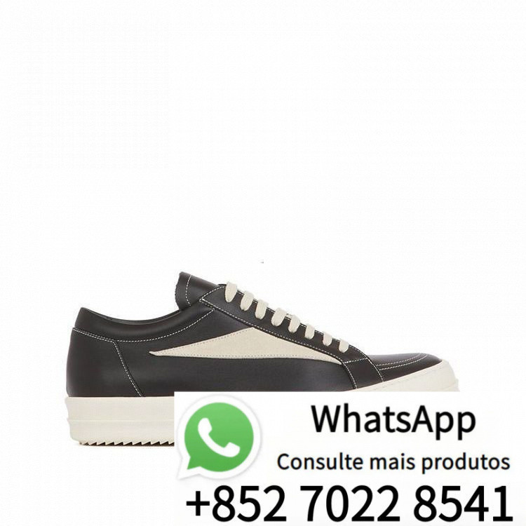                                             DVIA RICKOWENS Rick Owens Mesmo Estilo 23 Outono Inverno Novos Tênis de Cour