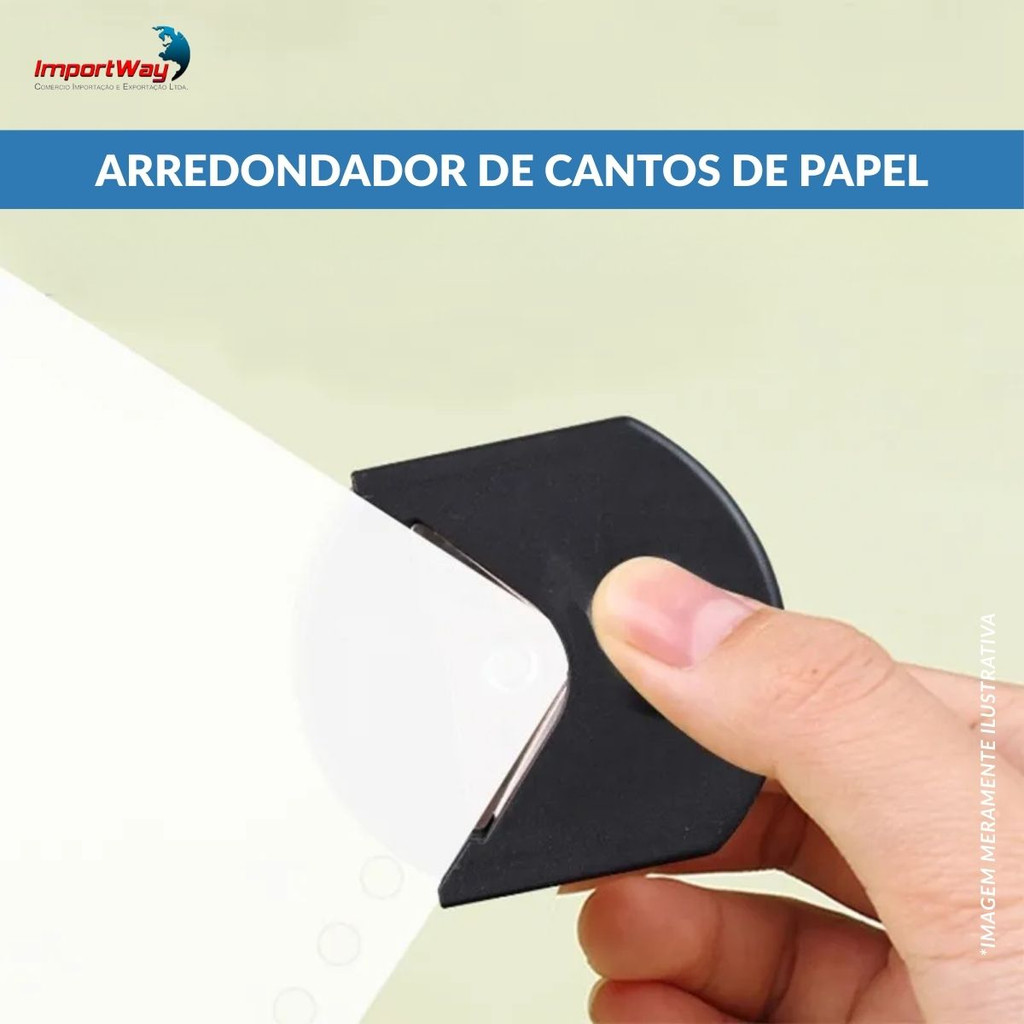 Arredondador De Bordas Para Papel Fotos E Cartões Ideal Para Artesanato Acabamento Profissional · foto 2