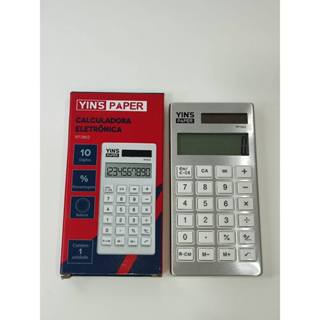CALCULADORA SIMPLES 10 DIGITOS COM BATERIA em Oferta na Shopee