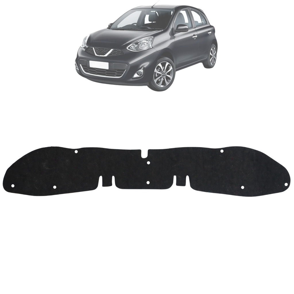 Manta Forro Capô Nissan March 2013 14 até 2020 + Presilhas
