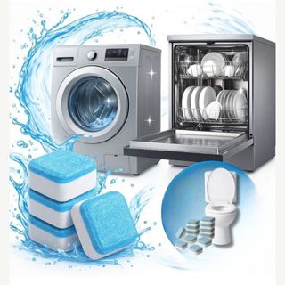 Conjunto Limpador Pastilha P Máquina d Lavar Roupa Sabão Efervescente Sólido Evita Sujeira em Oferta na Shopee