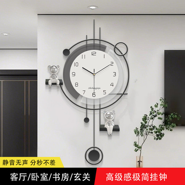 relogio de parede grande relogio de parede relogio de parede cozinha Moderno sala de estar relógio de parede 2025 novo e