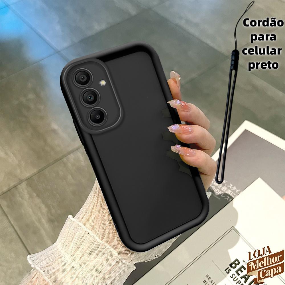 Capinha Simple Normal Capa De Telefone Macia Para Samsung Galaxy A15 4G 5G Black Silicone Protetora Case 5000 TYB em Oferta na Shopee