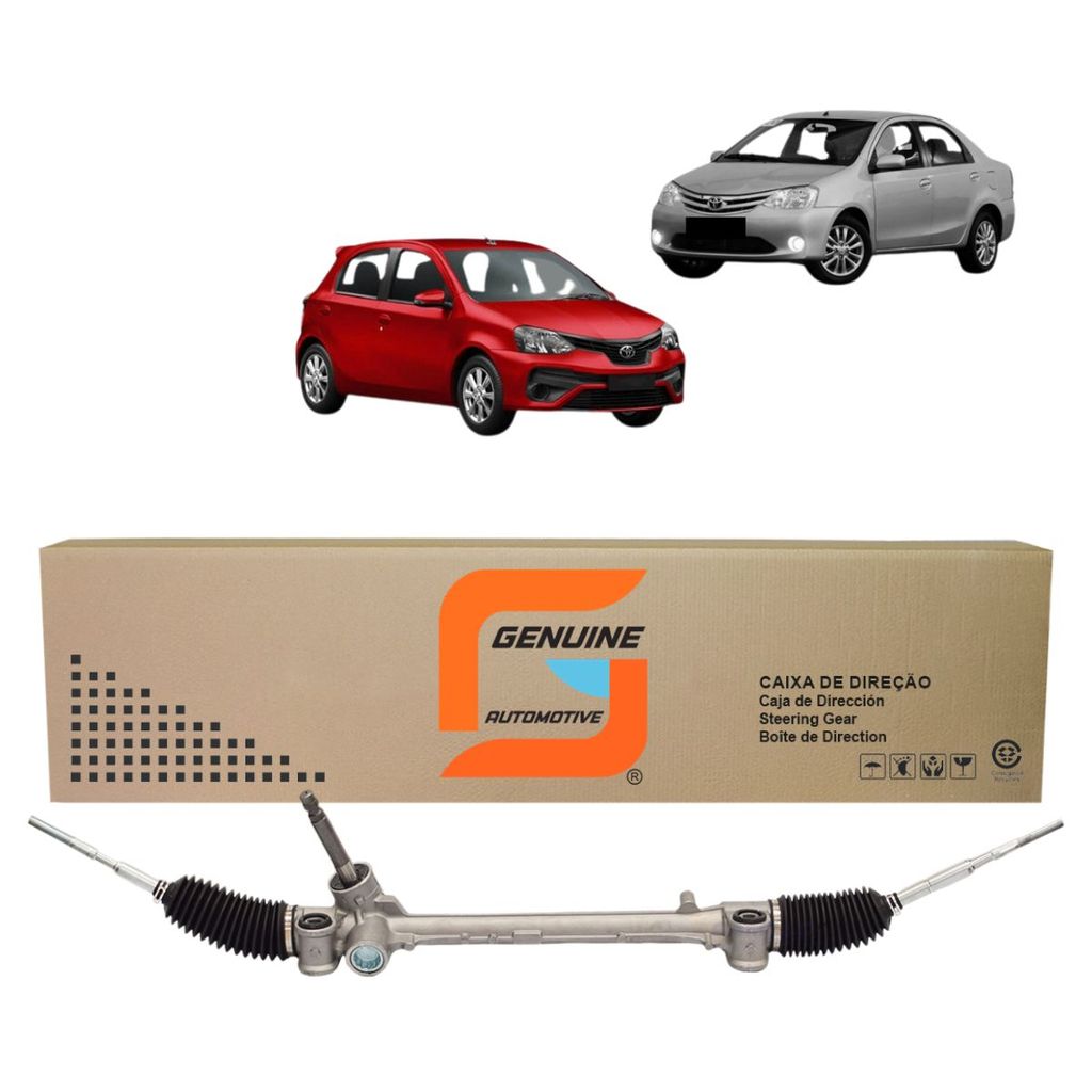 Caixa Setor de Direção Nova Mecânica Elétrica Toyota Etios 1.3 1.5 2010 a 2021 em Oferta na Shopee