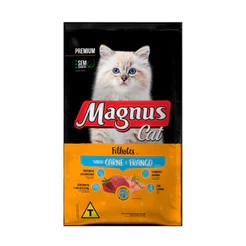 Ração Magnus Premium Gatos Filhotes Carne e Frango 20kg