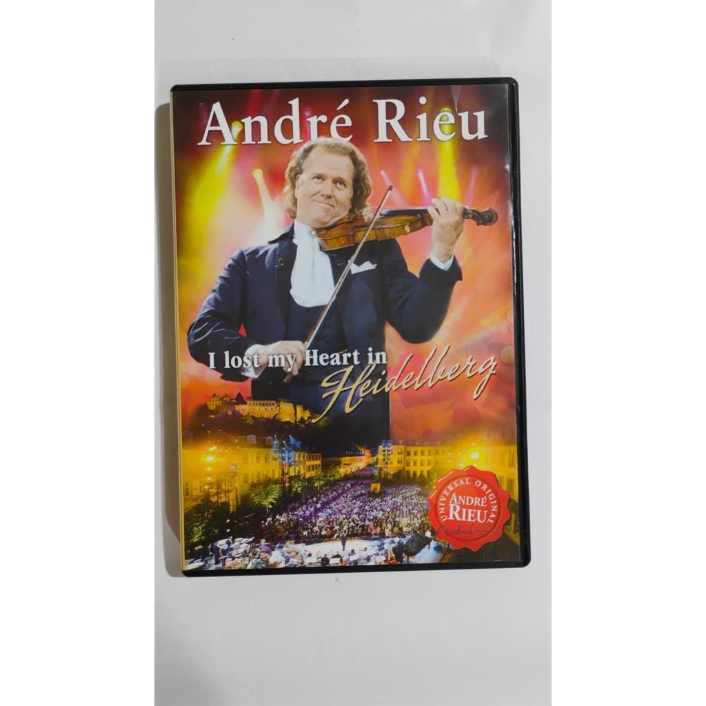 DVD ANDRÉ RIEU - I LOST MY HEART IN HEIDELLBERG - DVD ORIGINAL editora
