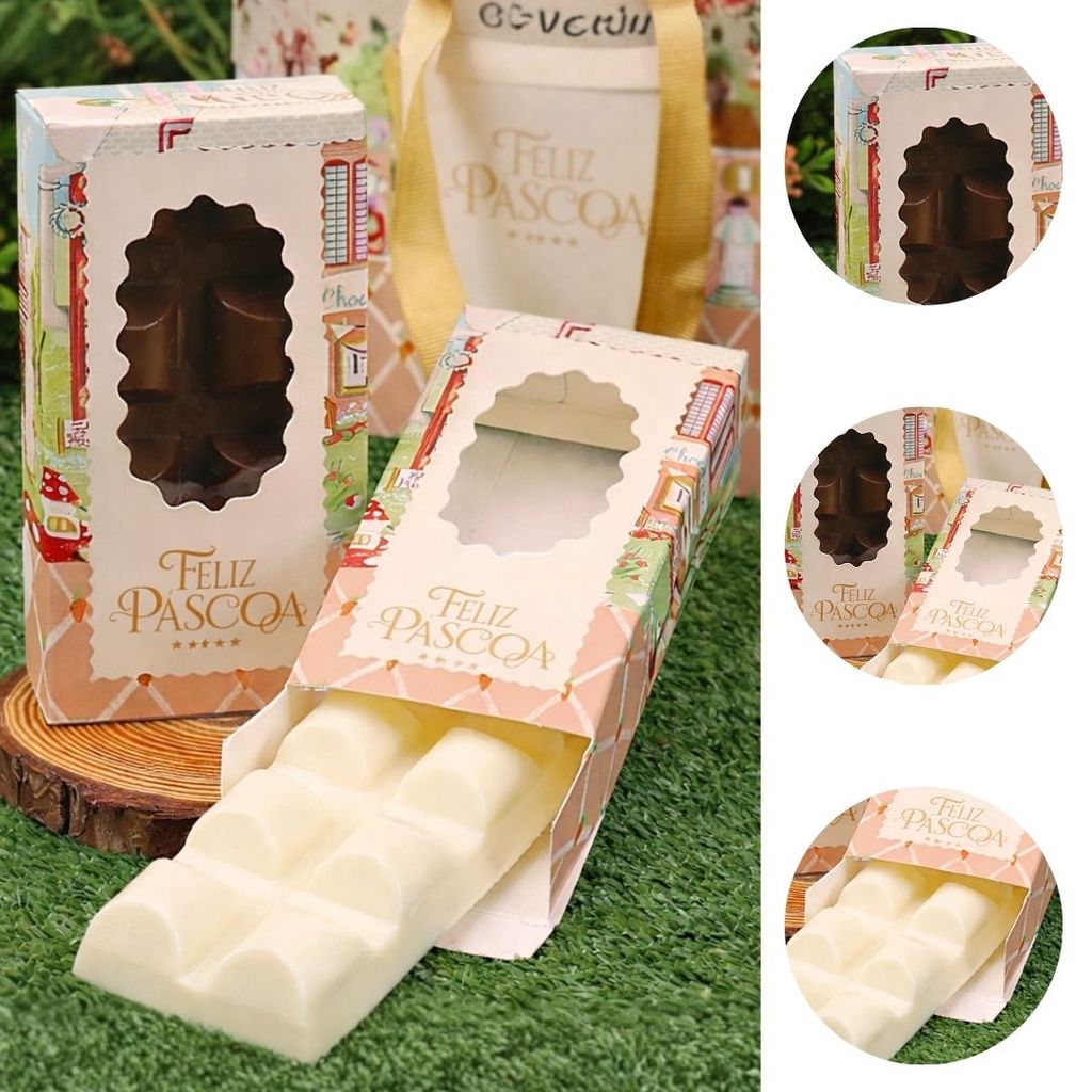 10 CAIXAS PARA BARRA 150G PÁSCOA VILA ENCANTADA 5496 ( PASCOA JANGO 2026 ) em Oferta na Shopee