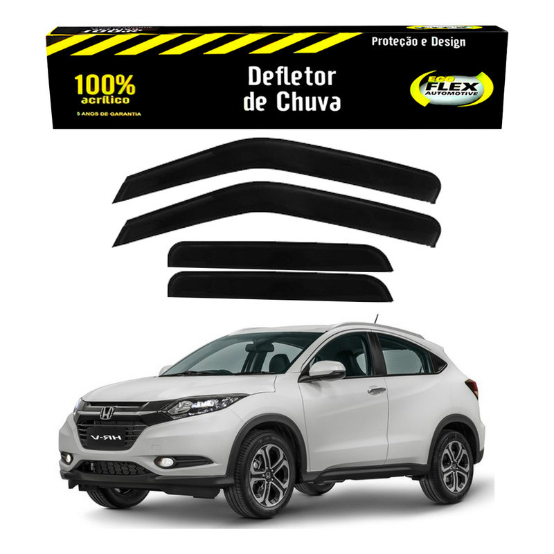 Jogo Defletor Calha Chuva Hrv 1.8 16v 2015 A 2018 em Oferta na Shopee