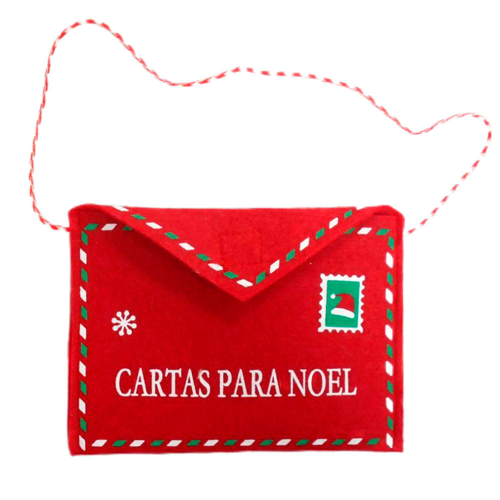 Enfeite Cartas Noel CV244475 Cazza em Oferta na Shopee
