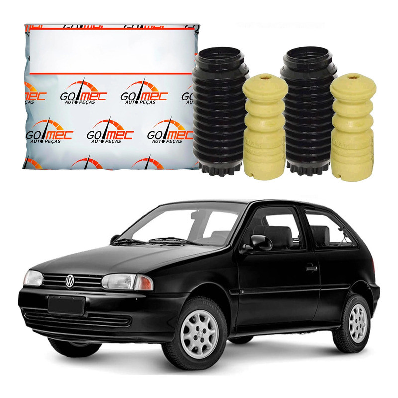 Kit Batente Traseiro Gol G2 1.0 1.6 1995 A 2000
