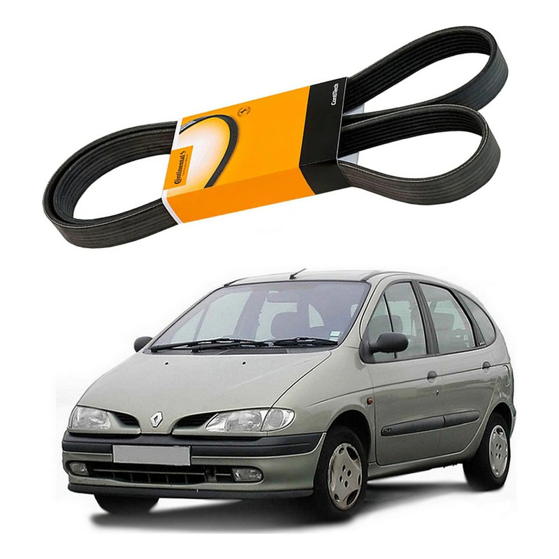 Correia Alternador Scenic 1.6 16v 1999 A 2001