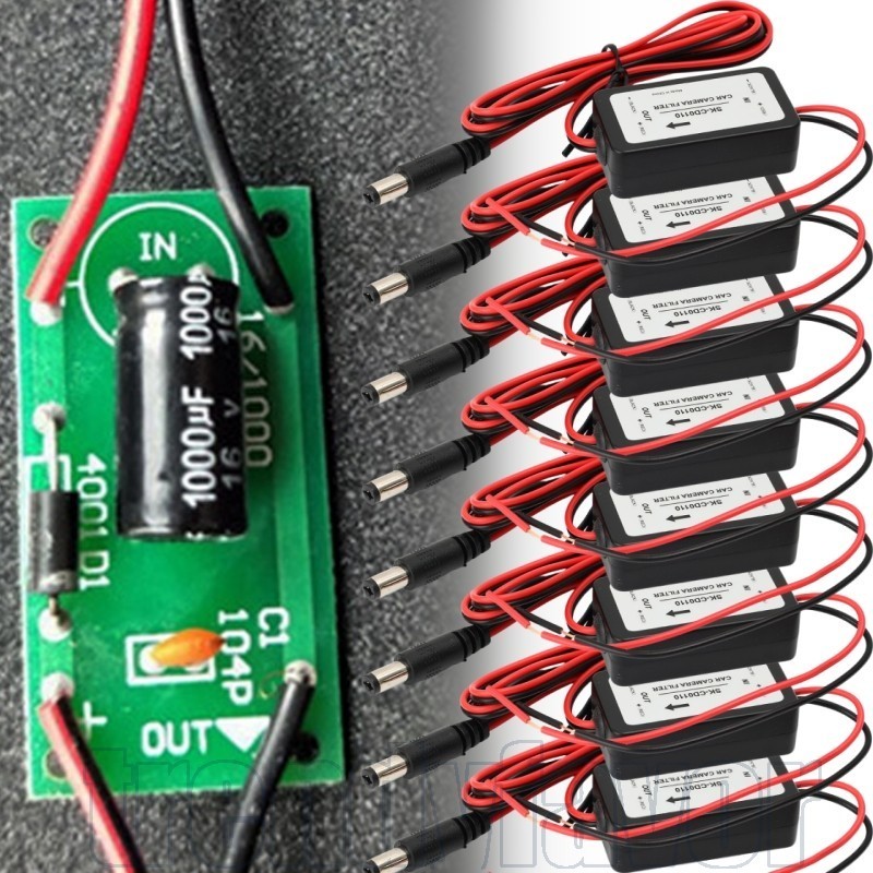 4-1Pc 100cm Tipo De Plugue Direto Retificador De Câmera De Carro-Conector De Relé De Fonte De Alimentação DC-Para Estaci