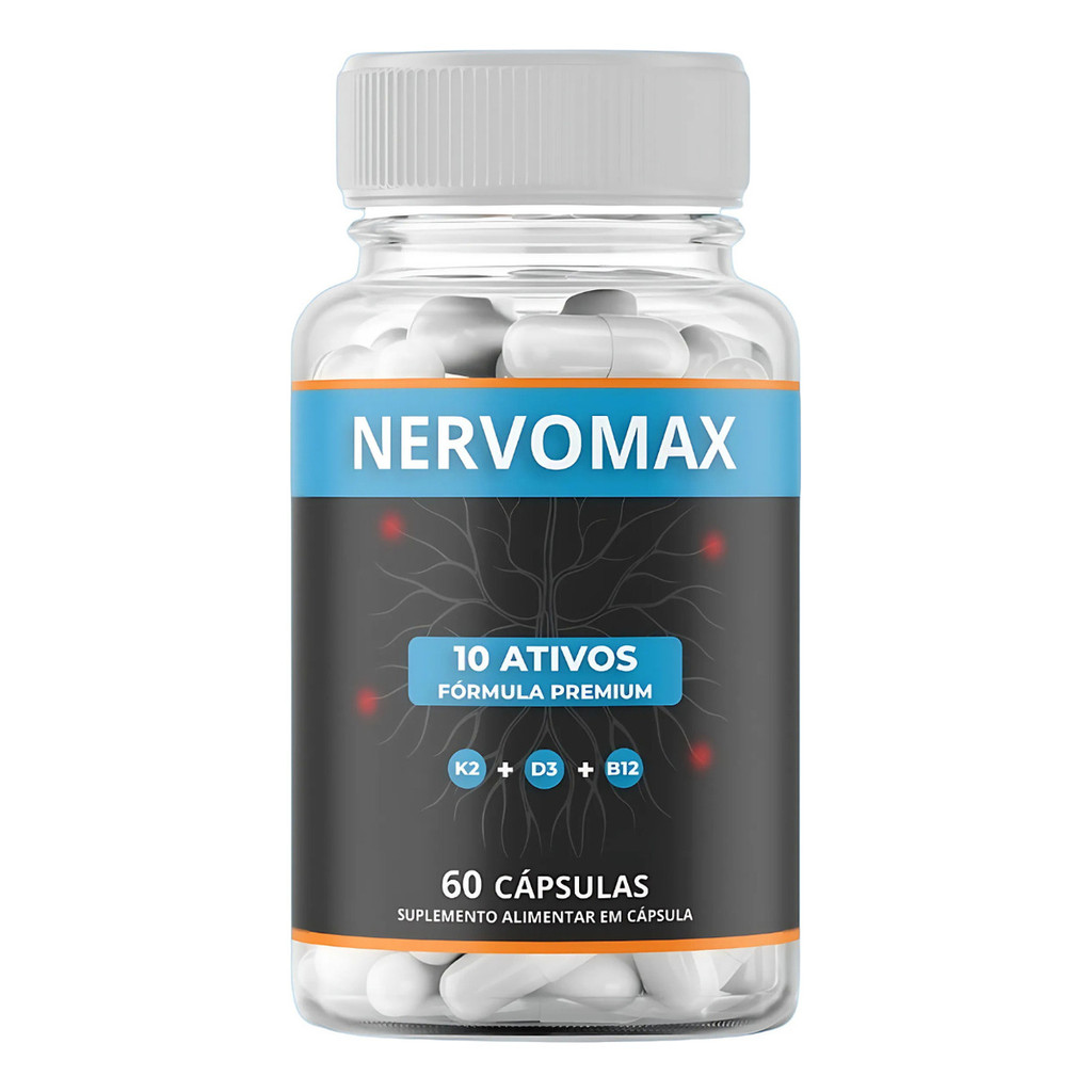 Nervomax Suplemento Natural Cápsulas Para Auxilio Na Dor Sabor Capsulas Auxilio Na Dor