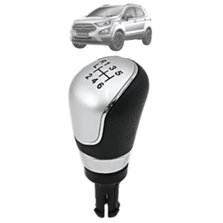 Bola De Câmbio Manopla Ecosport 13 A 20 Preto Com Prata