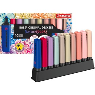 Marca Texto Stabilo Boss NatureColors Wildflower Edition 10 Cores em Oferta na Shopee