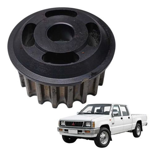 Polia Dentada Virabrequim Mitsubishi L200 Gls 2.5 4x4 1992