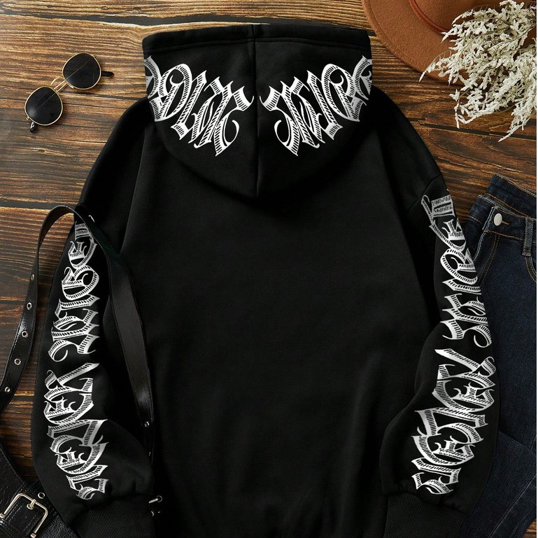 STREET.ON Blusa Moletom Personalizada De Escritas Estilosa Tumbler Super Confortavel 100% Algodão