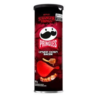 Batata Pringles Netflix Stranger Things Bacon Caramelizado 100g em Oferta na Shopee