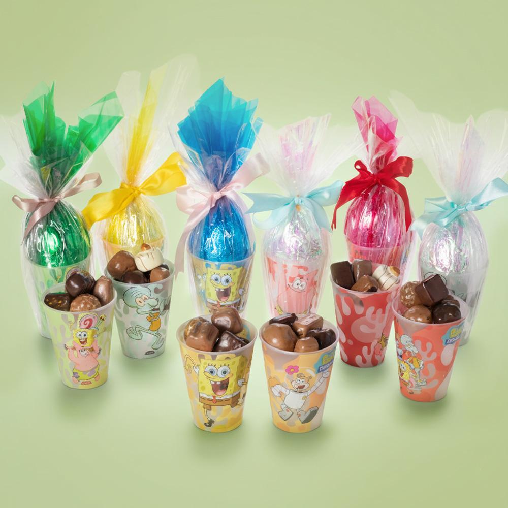 Kit 12 Copos Bob Esponja Patrick Lula Molusco Páscoa Festa Lembrancinha Aniversário Ovos Caseiros Brinde Plasútil em Oferta na Shopee