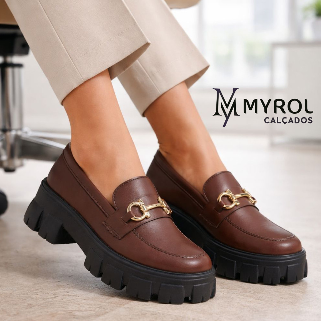 Sapato Slip On Mocassim Tratorado Casual Bridão