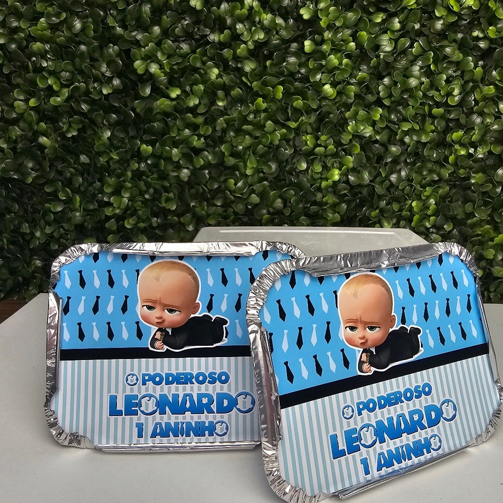 Marmitinha Personalizada PODEROSO CHEFINHO - Personalizados - Festa infantil - Aniversário - Lembrancinha