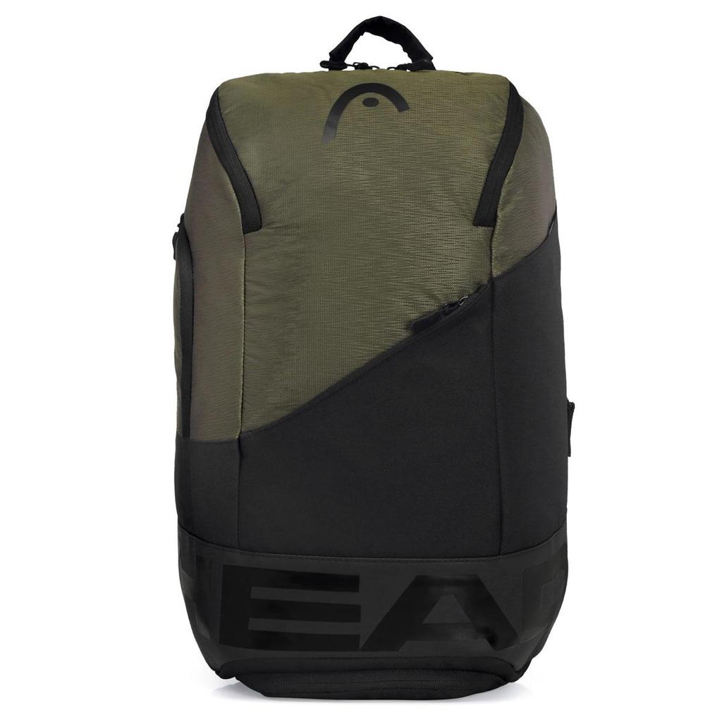 Mochila Head Pro X Preto e Verde Musgo