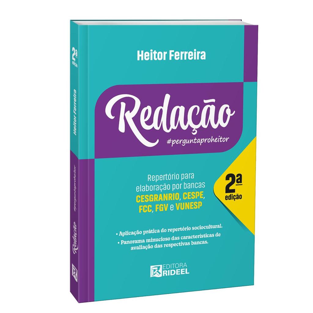 Redação - Repertório para elaboração por bancas (Cesgranrio, CESPE, FCC, FGV e Vunesp) #perguntaproheitor em Oferta na Shopee