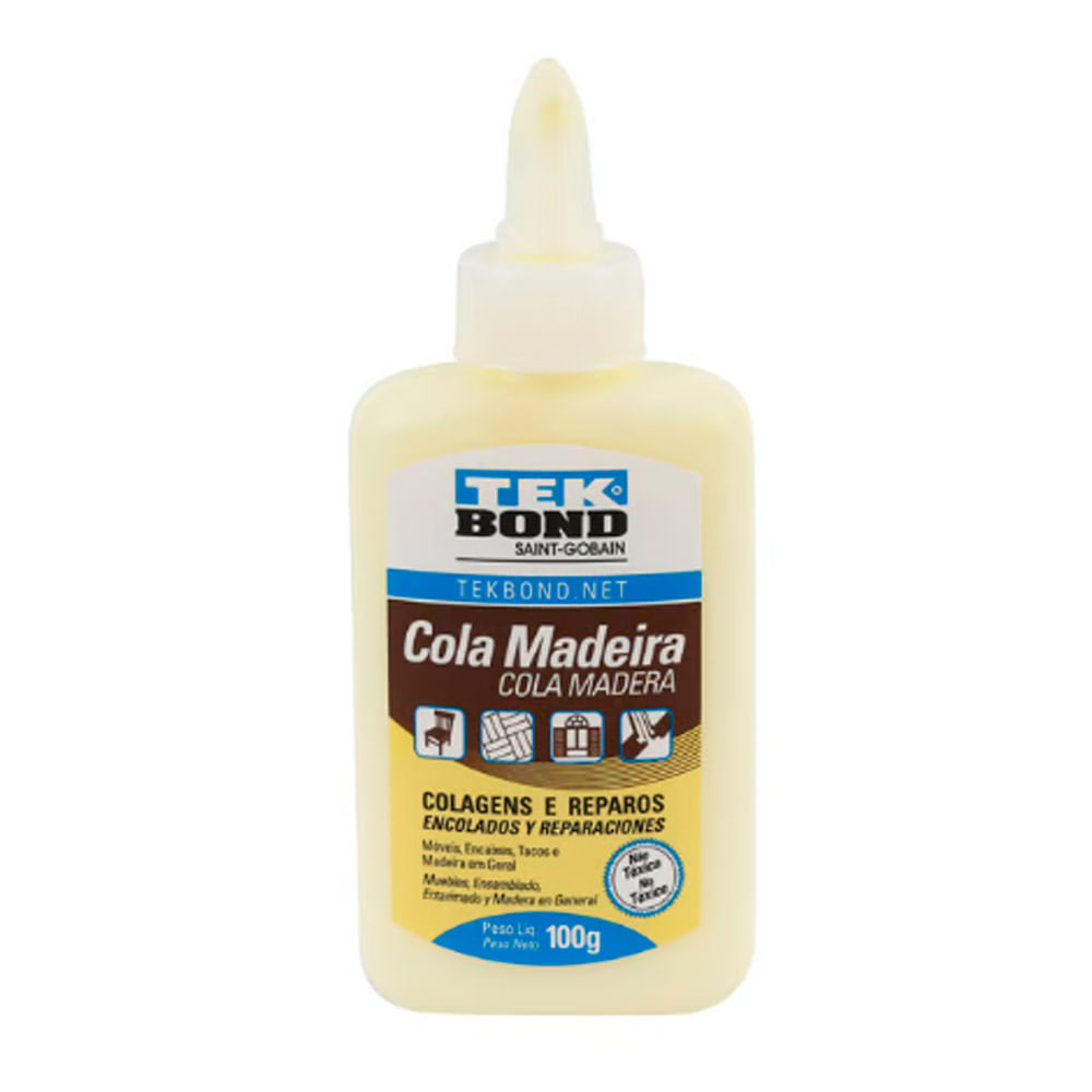 Cola Madeira Tekbond 100g em Oferta na Shopee
