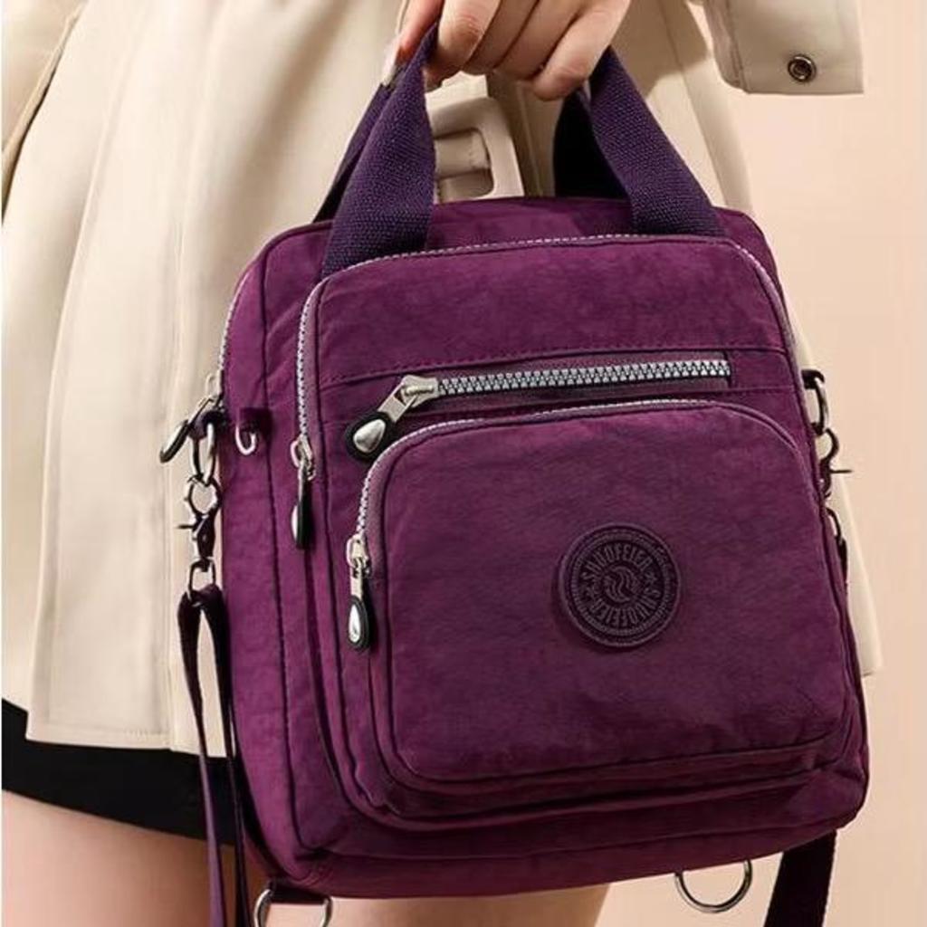 Bolsa Multifuncional em Nylon - Impermeável, Resistente e Estilosa para Viagens e Dia a Dia Milly_Shop_Brasil em Oferta na Shopee