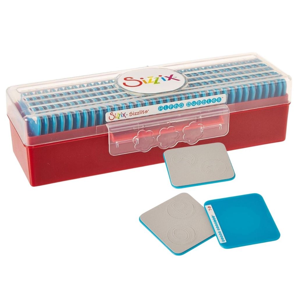 Faca de Corte Alfabeto em Bolhas Sizzix 654880