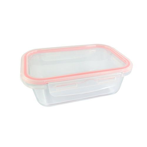 Pote Vidro Hermetico 640ml Marmita Mantimentos Tampa Vedante Conservacao Frescor