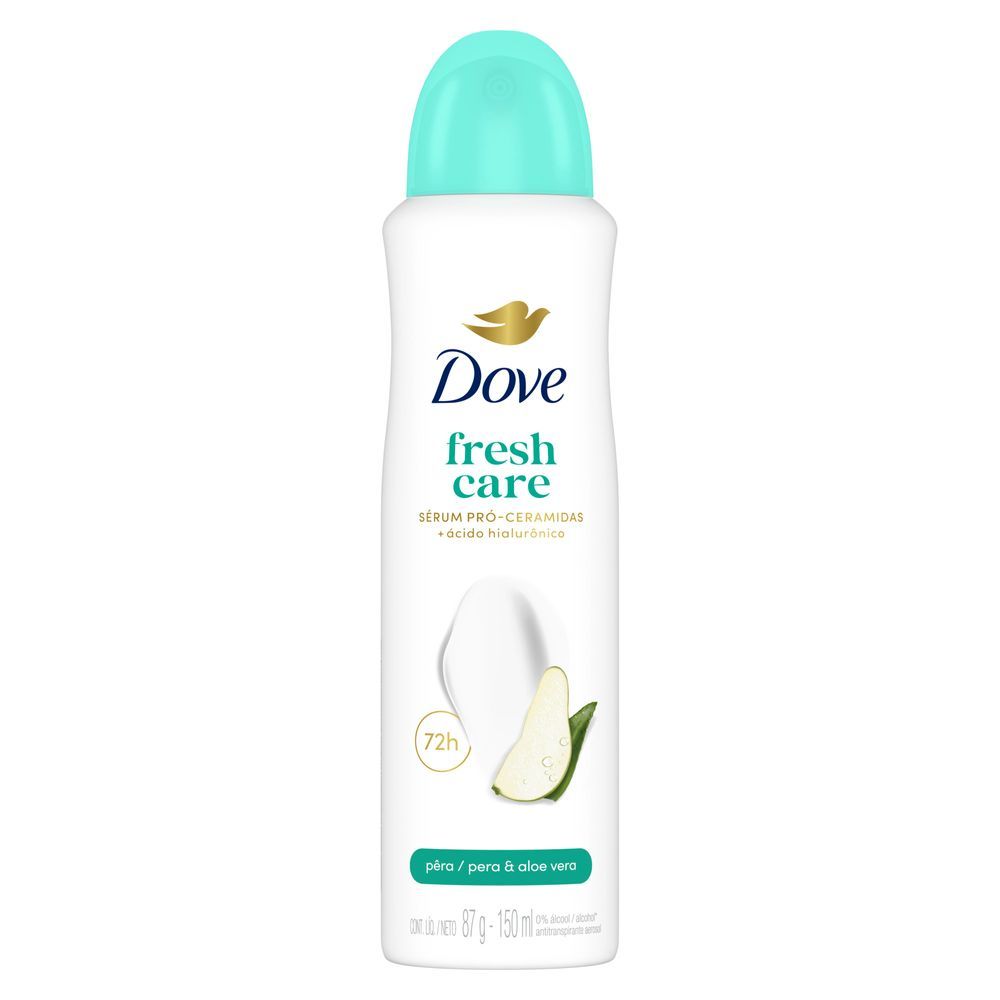 Desodorante Aerosol Dove Go Fresh Pera e Aloe Vera 150ml em Oferta na Shopee