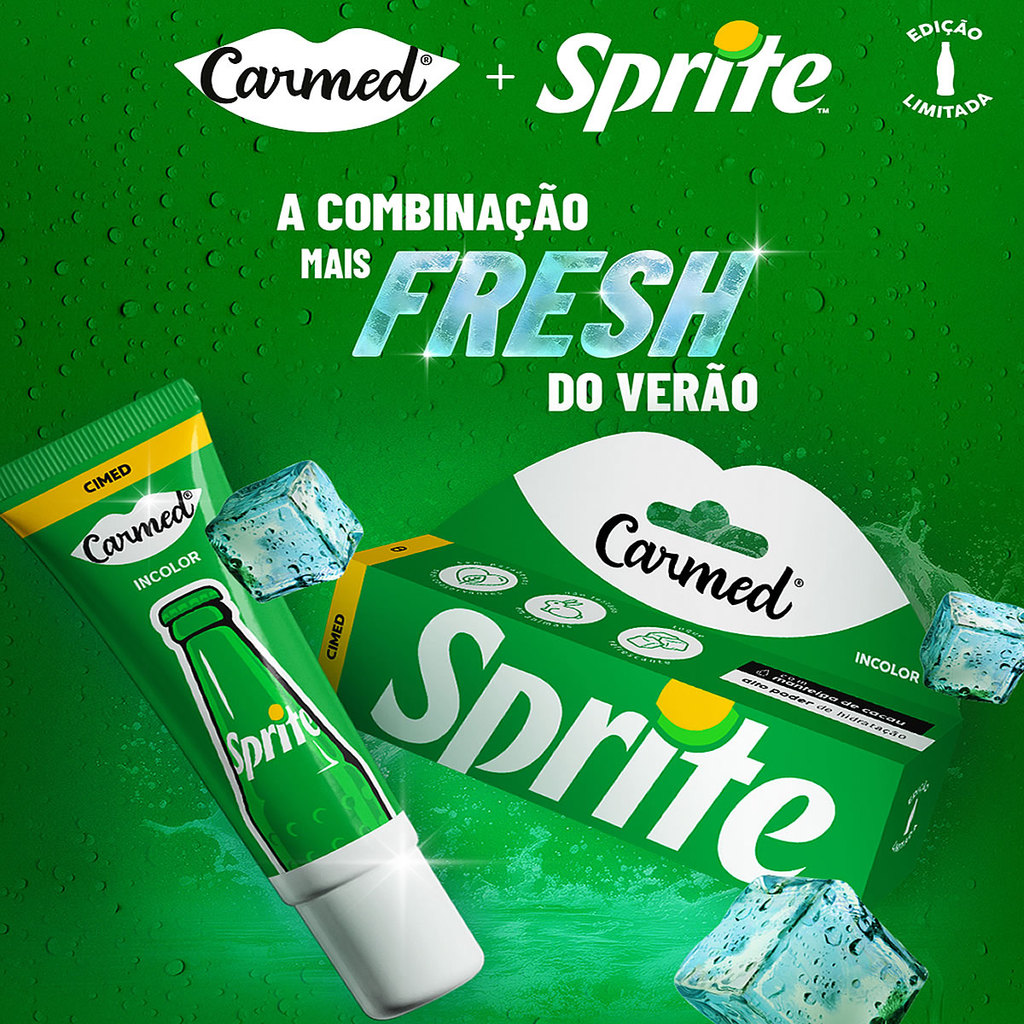 Kit 2x Hidratante Labial Carmed Sprite Incolor 10g · foto 2