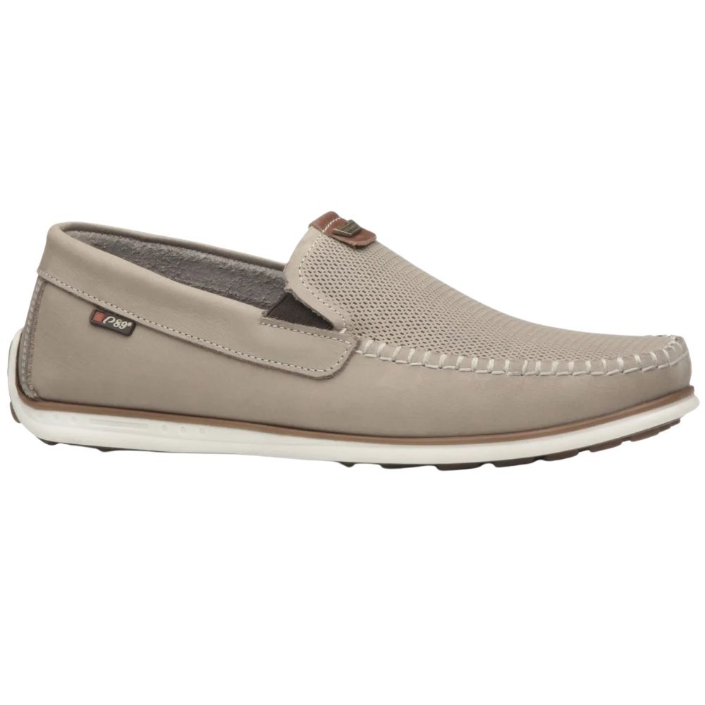 Mocassim Pegada Couro Masculino - 142002
