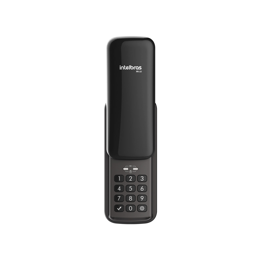 Fechadura Digital de Sobrepor com Senha FR 10 Preto Intelbras em Oferta na Shopee