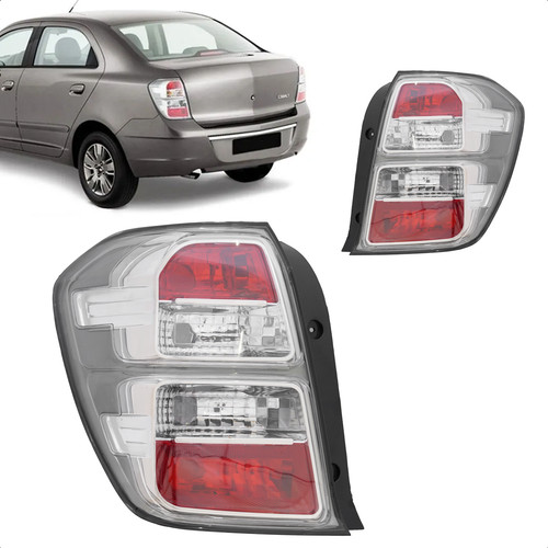 Lanterna Traseira Cobalt 2012 2013 2014 A 2016 Cristal Fumê