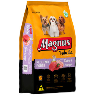 Ração para Cachorro Magnus Premium Adultos Pequeno Porte Carne e Frango 10kg em Oferta na Shopee