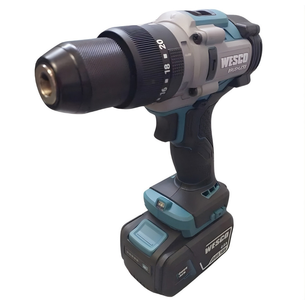 Parafusadeira Furadeira de Impacto 1/2POL WS2417K com Bateria e Carregador WESCO