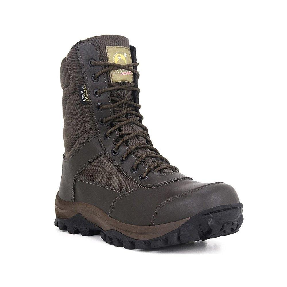 Bota Coturno Tático Lightness Confort Marrom 8627-7 Airstep