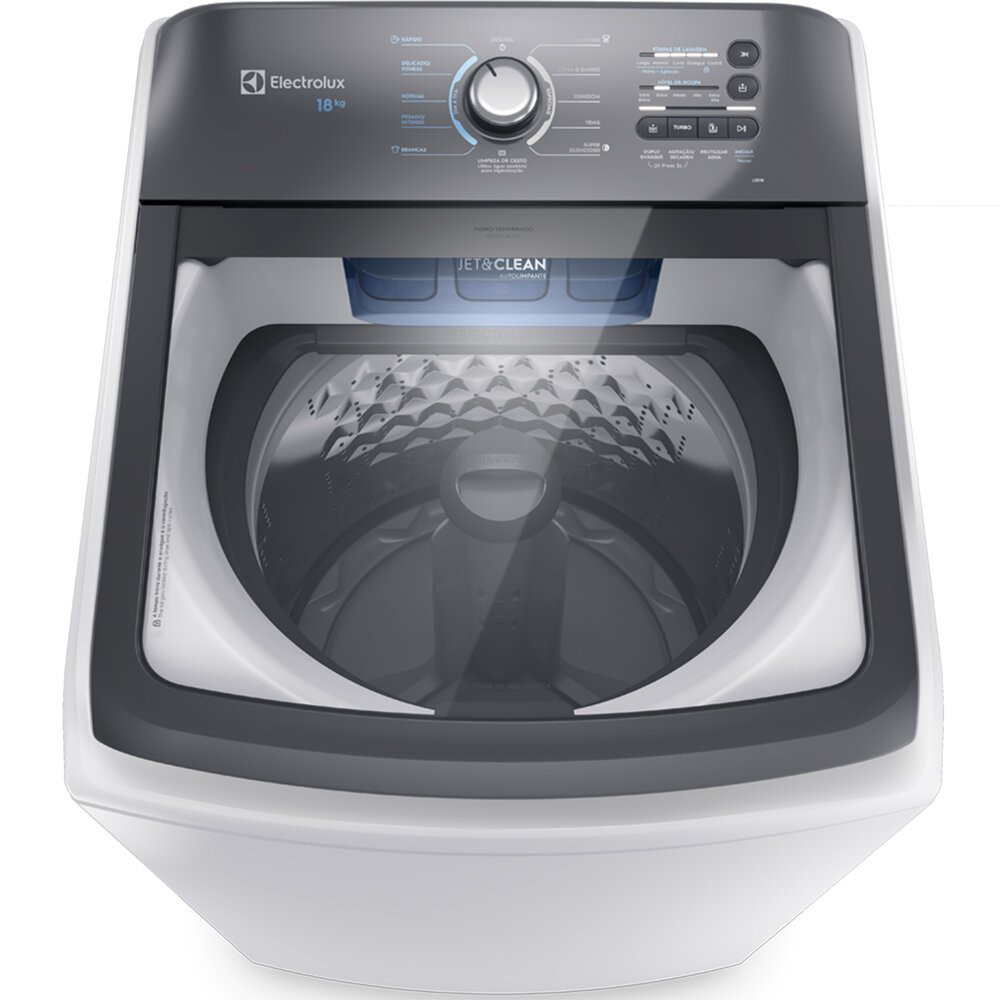 Máquina de Lavar LEE18 18 kg com Cesto Inox e Jet Clean Electrolux · foto 2