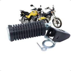 Pedaleira Traseira Com Suporte Para Yes 125 2004 Até 2015 Da Intruder 125 Todos Os Anos Pra Yes125