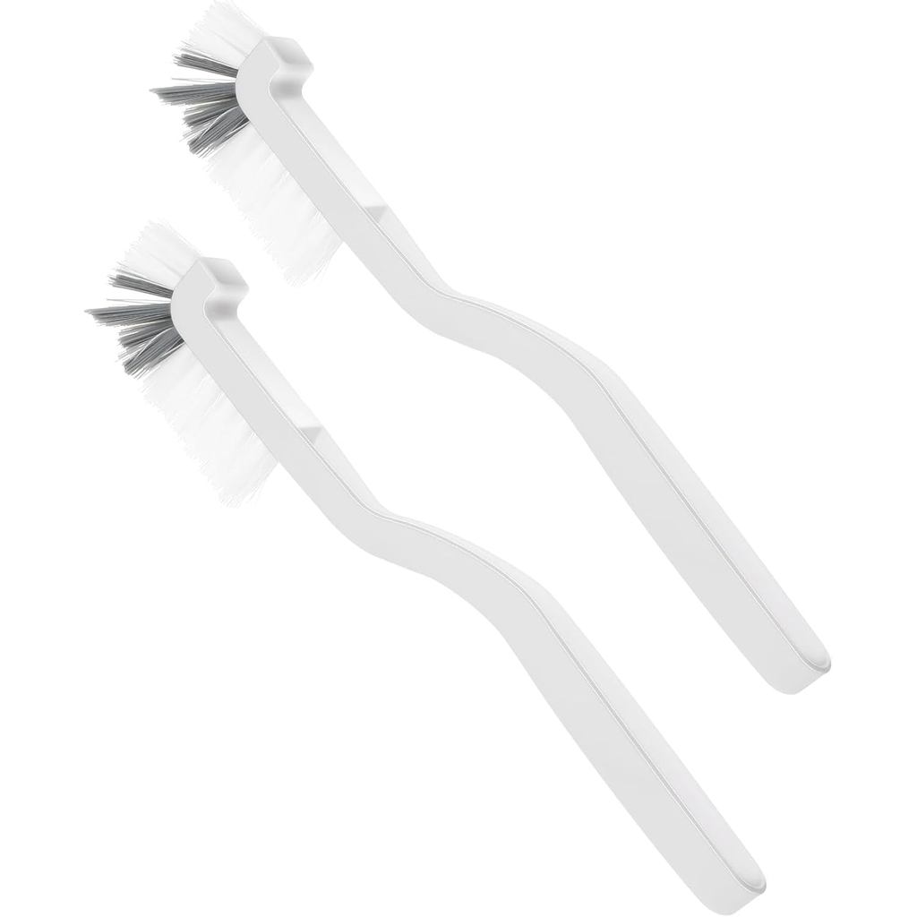 2 Escovas Pequenas para Limpeza, Escova de Limpeza para Cozinha com Cabo, Escova de Limpeza em Ângulo Reto, Escova de Ce